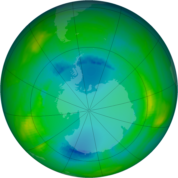 Ozone Map 1984-08-07